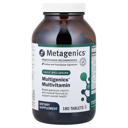 METAGENICS MULTIGENICS WITH IRON 180tabs