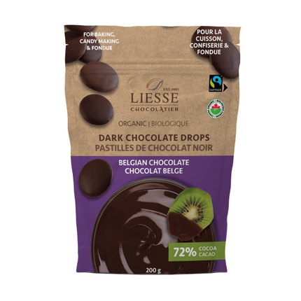 LIESSE CHOCOLATIER DARK CHOCOLATE DROPS