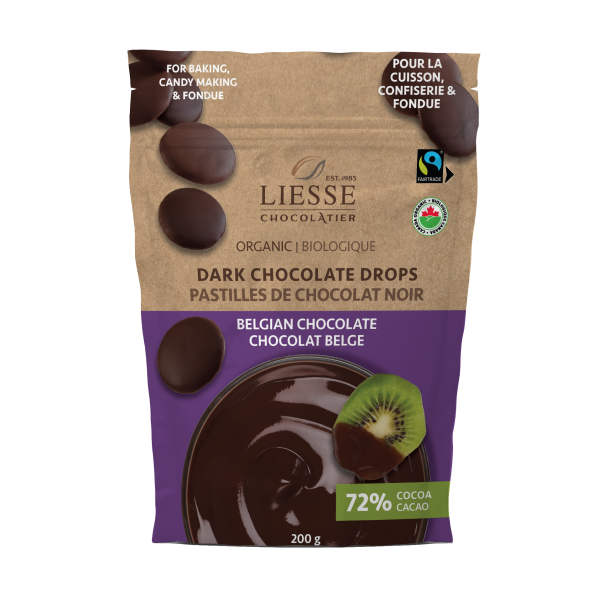 LIESSE CHOCOLATIER DARK CHOCOLATE DROPS