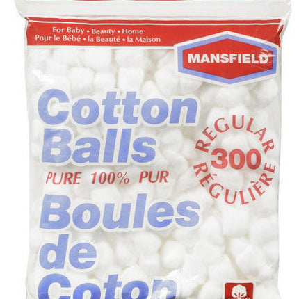 MANSFIELD COTTON BALLS 300PCS