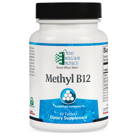 ORTHO MOLECULAR PRODUCTS METHYL B12 60TABS