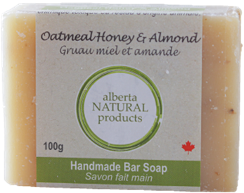 ALBERTA NATURAL PRODUCTS 燕麥蜂蜜杏仁香皂 100克