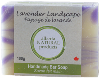 ALBERTA NATURAL LAVENDER LANDSCAPE SOAP 100g