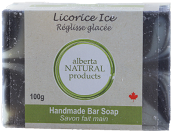 ALBERTA NATURAL PRODUCTS LICORICE ICE SOAP 100g