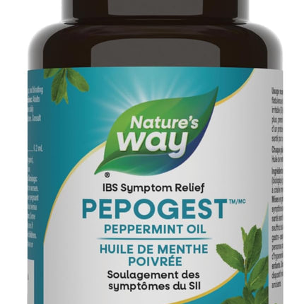 NATURE'S WAY 自然之道 PEPOGEST 薄荷油 60 粒