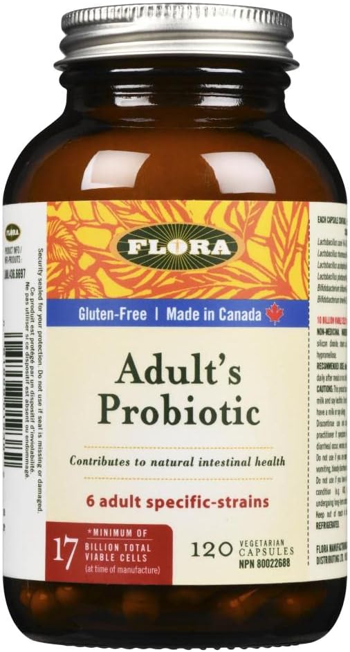 FLORA SUPER ADULT PROBIOTIC 60cap (F)
