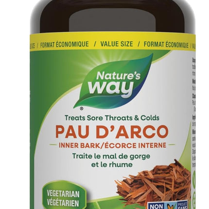 NATURE'S WAY PAU D'ARCO 545 MG 180 CAPS