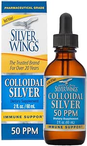 NATURAL PATH SILVER WINGS 胶体银 50PPM 120ml