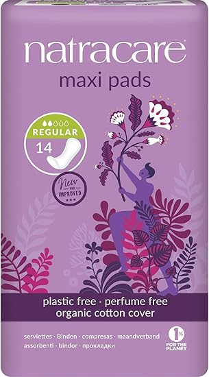 NATRACARE REGULAR PADS WITHOUT WINGS 14pcs