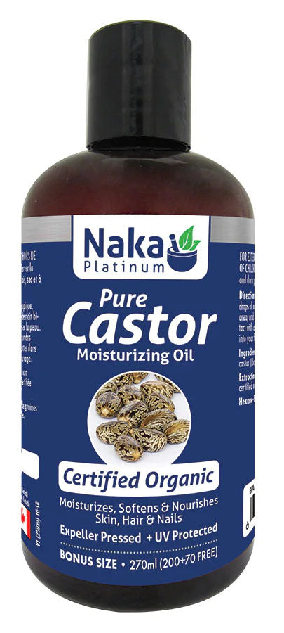 NAKA PLATINUM PURE CASTOR MOISTURIZING OIL 270ml