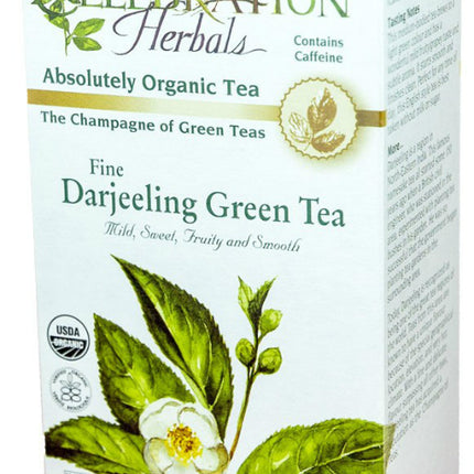 CELEBRATION HERBALS TEA BLACK TEA DARJEELING TEABAGS 24CT ORGANIC
