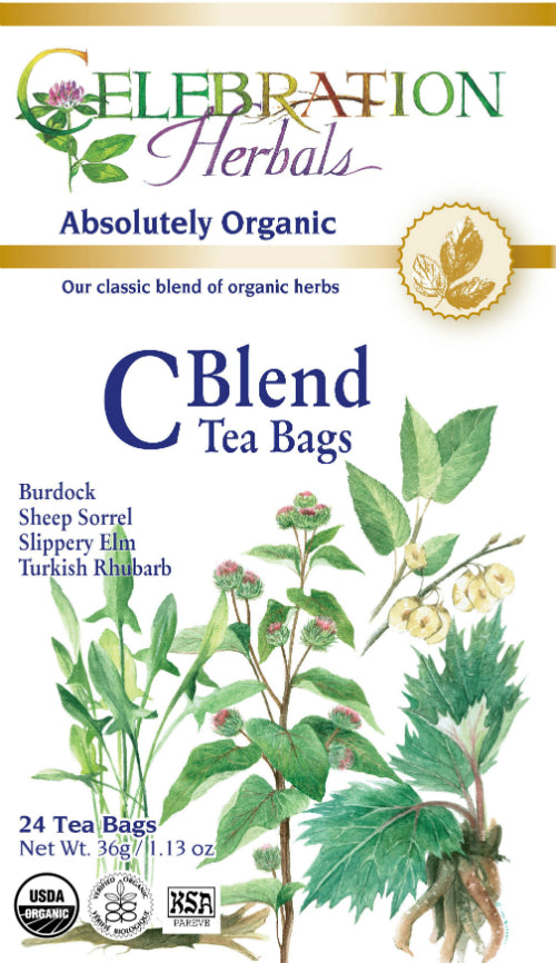 慶典草本茶 C 混合茶包 24 個有機