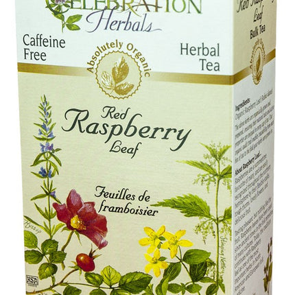 CELEBRATION HERBALS TEA RED RASPBERRY LEAF LOOSEPACK ORGANIC