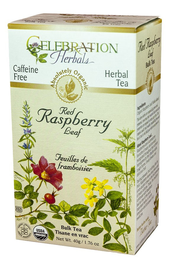 CELEBRATION HERBALS TEA RED RASPBERRY LEAF LOOSEPACK ORGANIC
