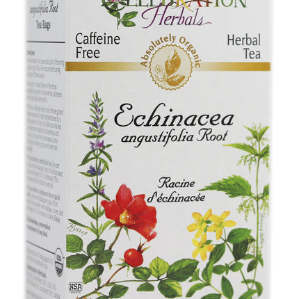 CELEBRATION HERBALS TEA ECHINACEA AUG ROOT TEABAGS 24CT ORGANIC