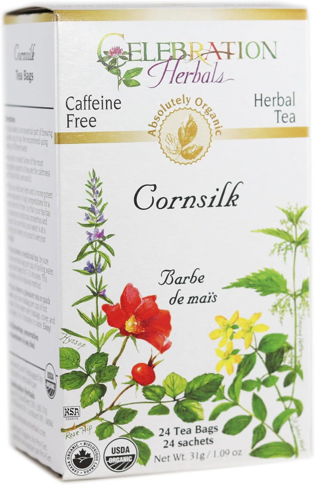 CELEBRATION HERBALS TEA CORNSILK LOOSE PACK ORGANIC