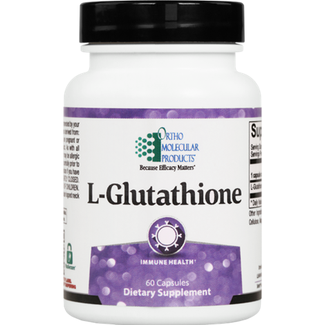 ORTHO MOLECULAR PRODUCTS L-GLUTATHIONE 60CAPS