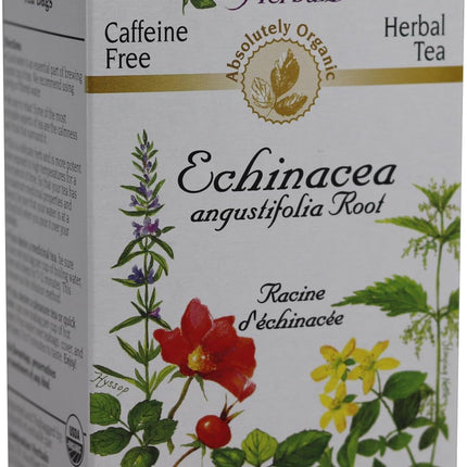 CELEBRATION HERBALS TEA ECHINACEA AUGUSTIFOLIA HERB TEABAGS 24CT ORGANIC