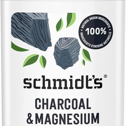 SCHMIDT'S MAGNESIUM & CHARCOAL DEODORANT 75G