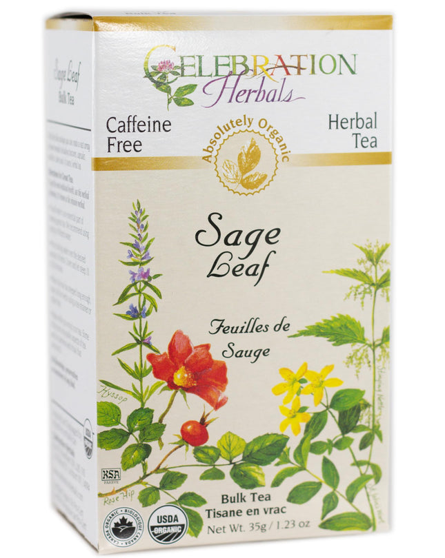 CELEBRATION HERBALS TEA SAGE LOOSEPACK ORGANIC