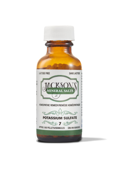 JACKSON'S NATURALS 硫酸鉀 6X 500粒