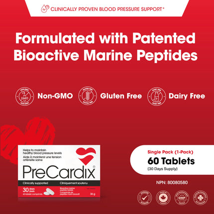 PRE CARDIX BIOACTIVE MARINE PEPTIDE 60TABL