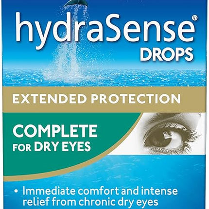 HYDRASENSE DROPS, EXTENDED PROTECTION, 10 ML