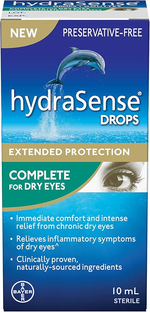 HYDRASENSE DROPS, EXTENDED PROTECTION, 10 ML