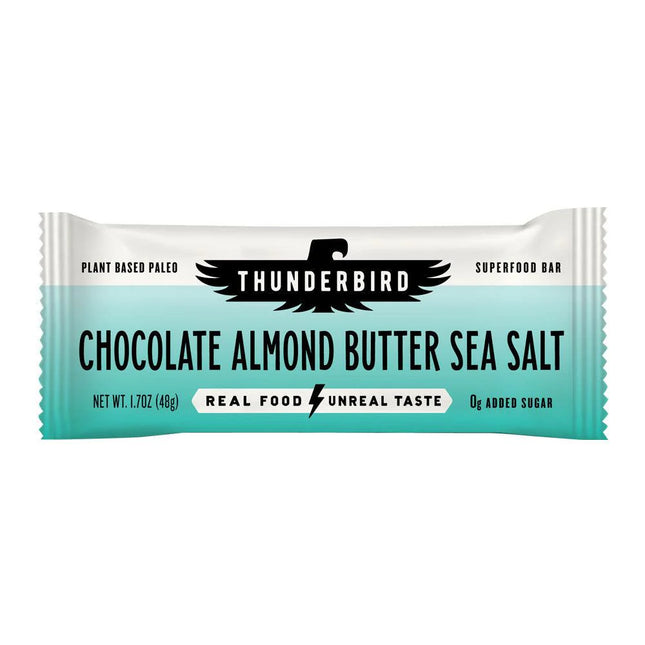 THUNDERBIRD CHOC ALM BUTTER SEASALT 48g