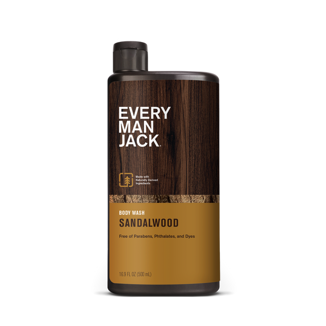 EVERY MAN JACK SANDALWOOD BODY WASH 500ml