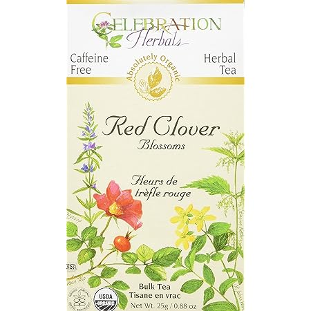 CELEBRATION HERBALS TEA RED CLOVER LEAF & FLOWER LOOSEPACK ORGANIC