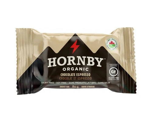 HORNBY ORGANIC BAR CHOCOLATE ESPRESSO 80G