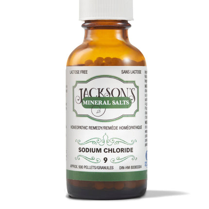 JACKSON'S NATURALS MINERAL SALTS #9 SODIUM CHLORIDE 500pellets