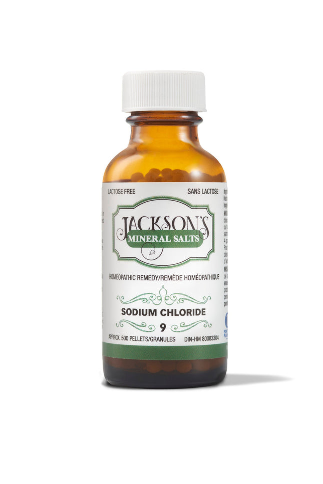JACKSON'S NATURALS 礦物鹽 #9 氯化鈉 500 粒