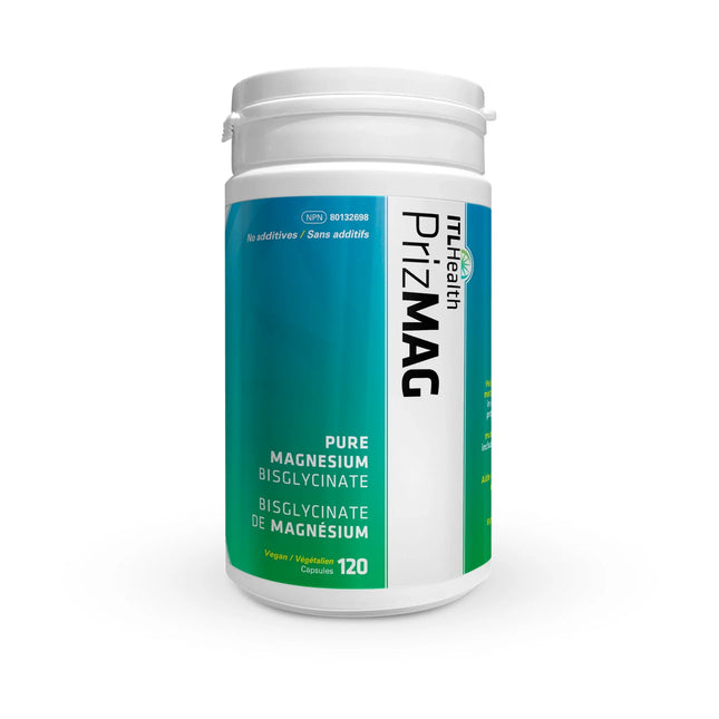 ITL HEALTH MAGDUO MAGNESIUM BISGLYCINATE CITRATE 120 VCAPS