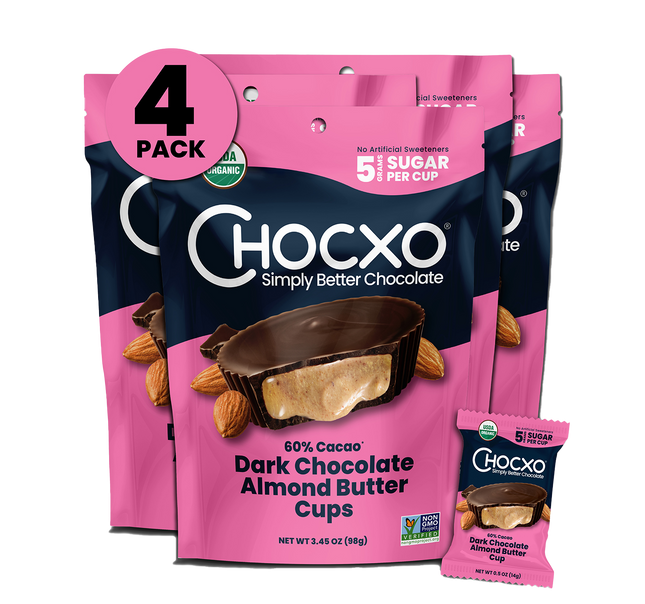 CHOCXO ORG 杏仁奶油杯 98克