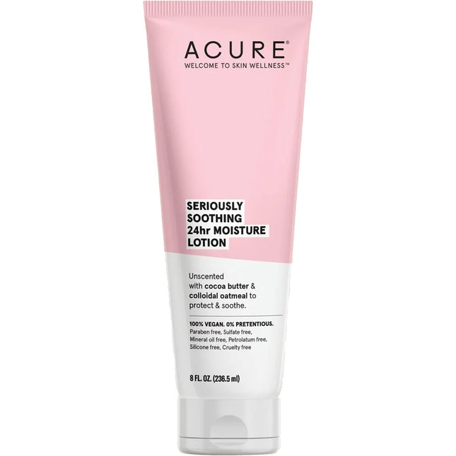 ACURE SERIOUSLY SOOTHING 24HR MOISTURE LOTION 236.5ml