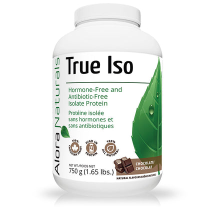 ALORA NATURALS TRUE ISO FLAVOUR CHOCOLATE 750G