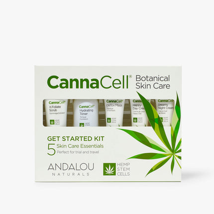 ANDALOU NATURALS CANNACELL STARTER KIT 5pcs