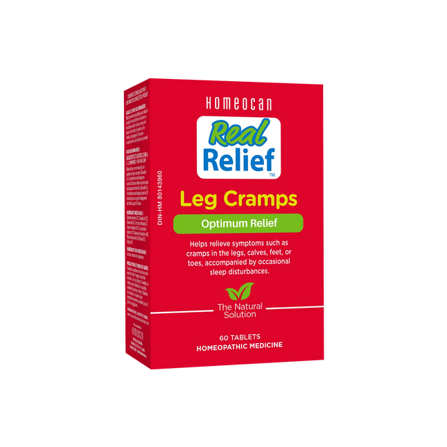 HOMEOCAN REAL RELIEF LEG CRAMPS 60TABS