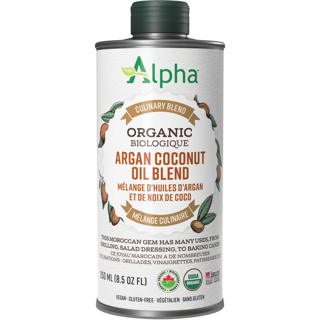 ALPHA ORGANIC BIOLOGIQUE ARGAN COCONUT OIL BLEND 250ML