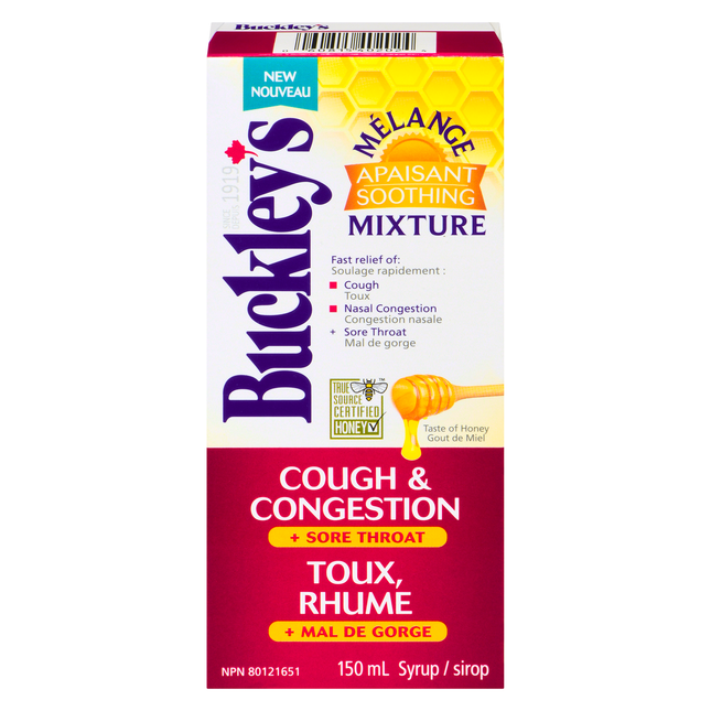 BUCKLEY'S CONG & CGH , 150 ML