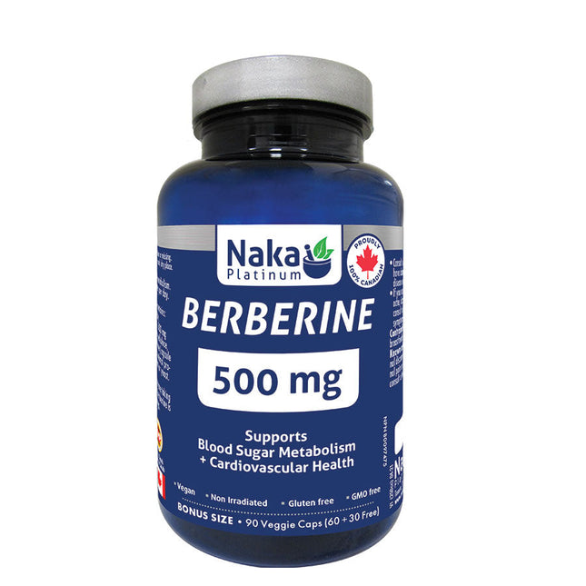 NAKA PLATINUM BERBERINE 500mg 90caps