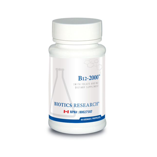 BIOTICS Research B12-2000 LOZ 60粒錠劑