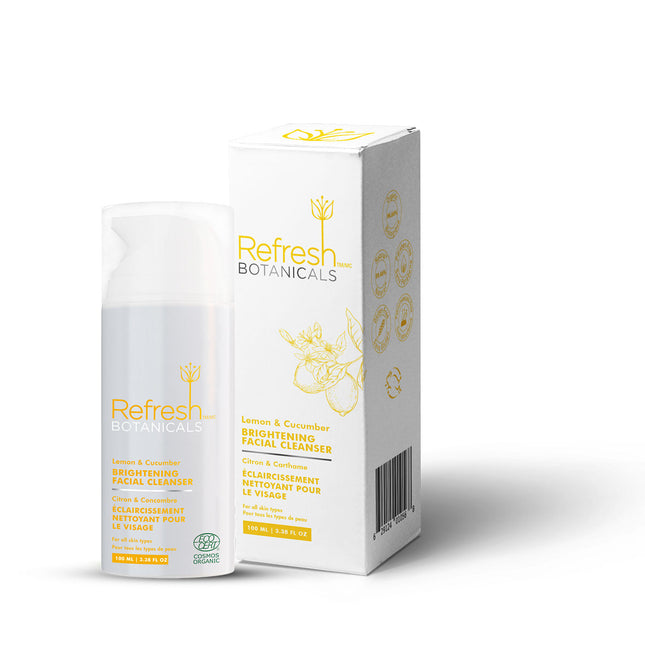 REFRESH BOTANICALS BRIGHTENING FACIAL CLEANSER WITH LEMON & CUCUMBER  100ml