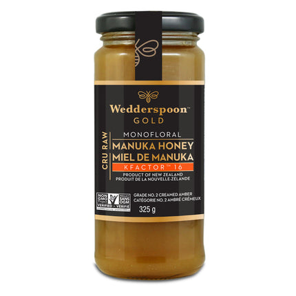 WEDDERSPOON RAW MANUKA HONEY KFACTOR 16 325g