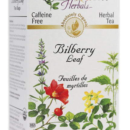 CELEBRATION HERBALS TEA BILBERRY LEAF TEABAGS 24CT ORGANIC