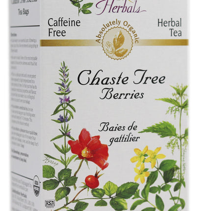 CELEBRATION HERBALS TEA CHASTE TREE BERRIES TEABAGS 24CT ORGANIC