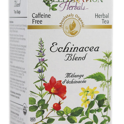CELEBRATION HERBALS TEA ECHINACEA BLEND TEABAGS 24CT ORGANIC