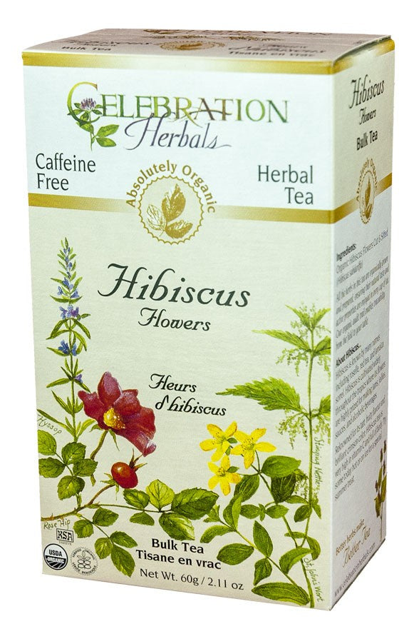 CELEBRATION HERBALS TEA HIBISCUS FLOWERS LOOSEPACK ORGANIC
